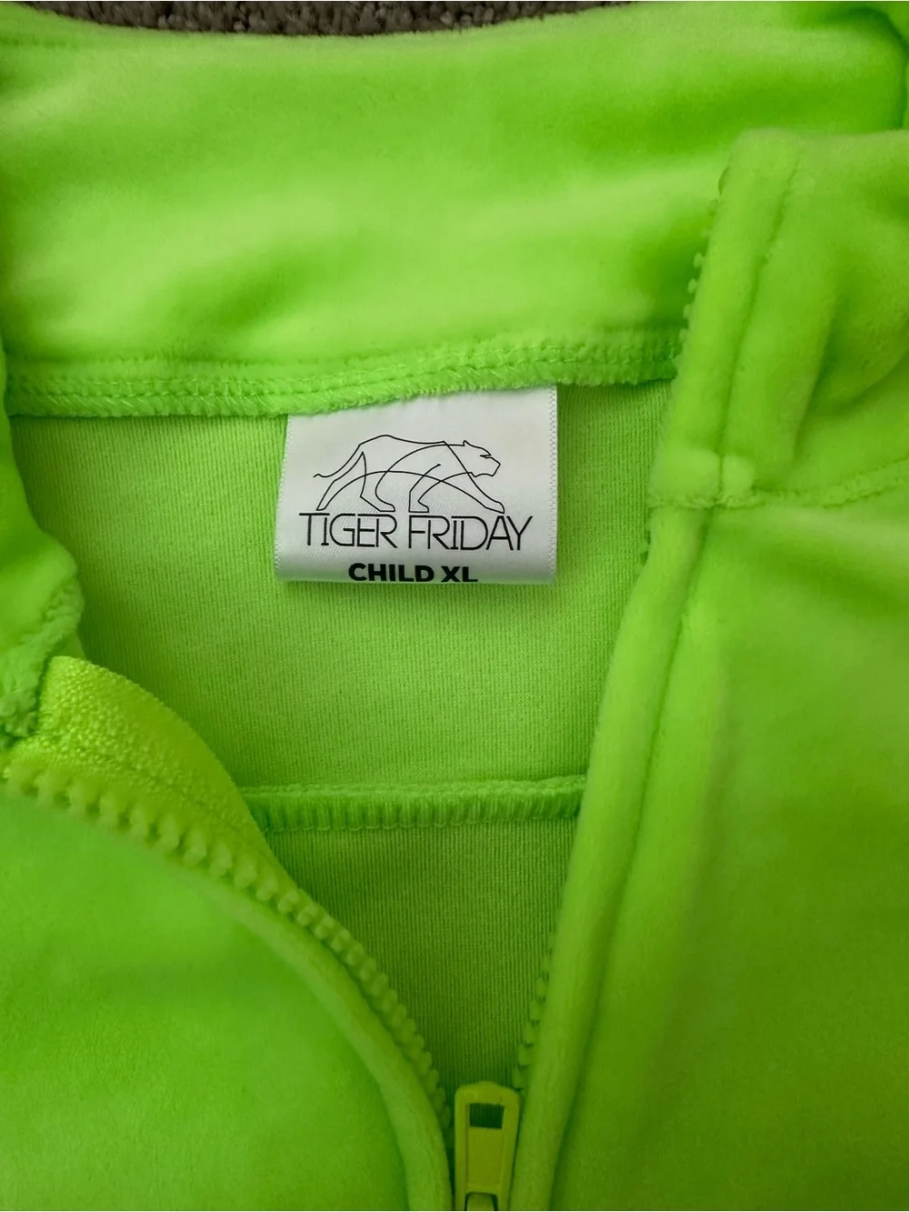 Tiger Friday Luxe Cropped Track Jacket - Fiji Size Child XL